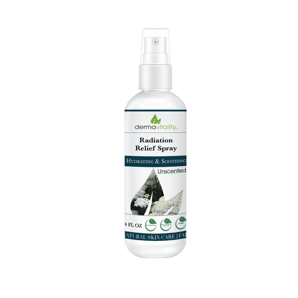 Straling Burn Relief Spray - Calendula Spray voor Stralingsbehandeling, ongeparfumeerde, geurenvrije, natuurlijke biologische plant vochtinbrengende rustgevende verlichting voor jeukende en gevoelige huid .