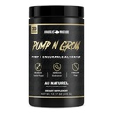 Anabole Warfare Pump-N-Grow Muscle Pump Supplement Cafeïne Gratis pre-workout met L-Citrulline, L-Arginine, Beta-Alanine (Au Naturel 