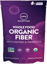 MRM Nutrition Whole Food Biologische vezels met enzymen + prebiotica Onoplosbare + oplosbare vezels 