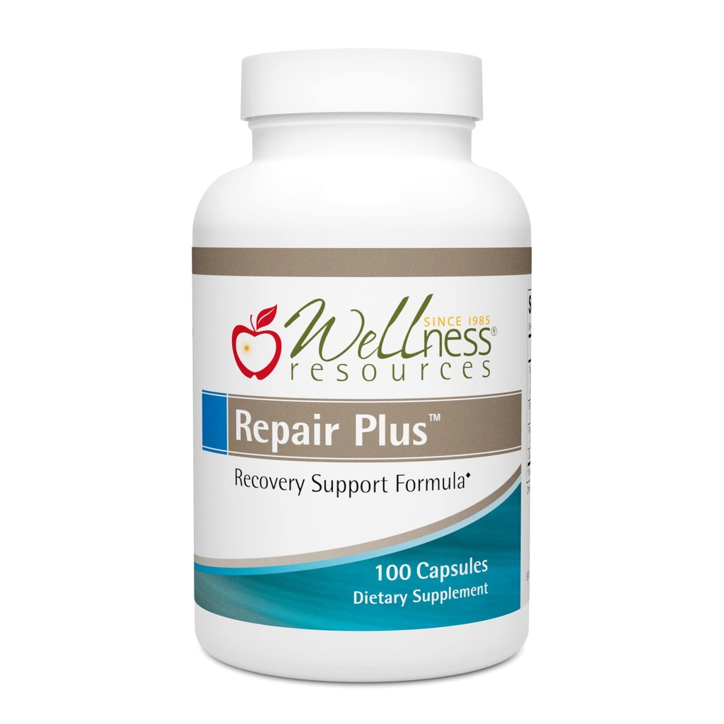 Repair Plus avec TurmiPure Gold Turmeric (Curcumin) avec Quercetin et les enzymes protéolytiques Bromelain et Papain. pour la réparation, la récupération, la santé tissulaire et l'inflammation (100 capsules)