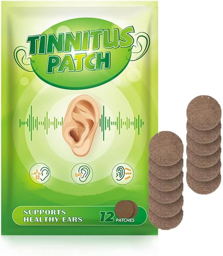 Lot d'acouphènes pour oreilles à sonnerie, lot d'oreilles Tinnitus Formule naturelle pour oreilles (12 lots)