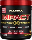 ALLMAX Nutrition - Impact Igniter Extreme Pre Workout Powder - met Citrulline Malate, Beta - Alanine, Cafeïne, Taurine, en Betaine watervrij (Pineapple Mango)