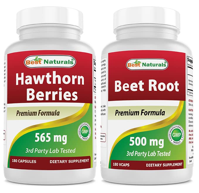 Hawthorn Berry 565 mg & Beetwortelpoeder 500 Mg