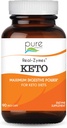 Real-ZymesTM KETO Digestieve Enzymen Supplement met Probiotica voor betere spijsvertering - Natuurlijke ondersteuning voor verlichting van opgeblazen gevoel, gas, Belching, diarree, constipatie, IBS, enz. - 90 Caps