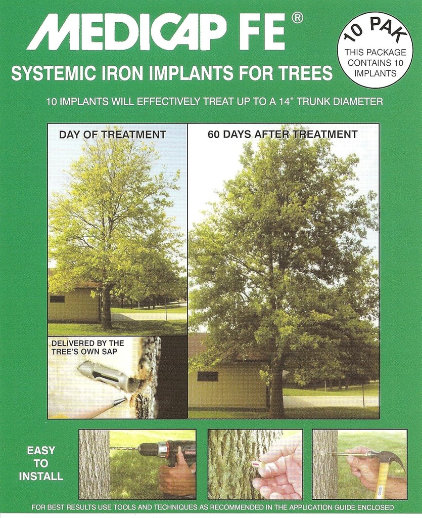 FE FE1210 Systemische ijzerboomimplantaat, verpakking van 10