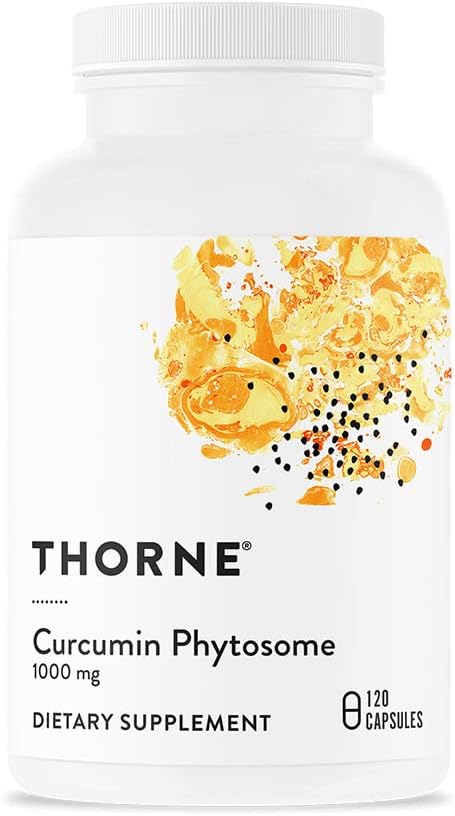 Thorne Research - Meriva-SR - (Contient du soja) - Curcumine Phytosome Supplement - 120 Capsules (ancienne formule)