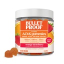Bulletproof Sugar-Free Orange Aardbei Vitaminen A+D+K Gummies, 60 Tellen, Keto Supplement voor Hart, Bot en Immuun Ondersteuning, Nieuwe en verbeterde Formule en Textuur, Verpakking mei Vary