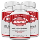 3 Pack-Vitamin Supplementen voor Acne behandeling- Hormonale Pumple Tablets om heldere olieachtige huid voor vrouwen, mannen, tieners en volwassenen
