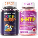 5HTP Gummies met Magnesium Glycinate + Kids Slaap Gummies - Magnesium Glycinate Gummies