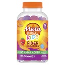 Metamucil Kids Fiber Gummies, Geen suiker toegevoegd, 5g Prebiotic Plant Based Fiber Supplement Blend, gemengde Berry Flavored, 120ct Gummies