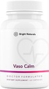 Vaso Calm - Healthy Blood Balance Supplement - Kenmerken Gefermenteerde Knoflook, Selderij en druivenzaad Extract, Hibiscus, en vitamine K2 - Made in The USA