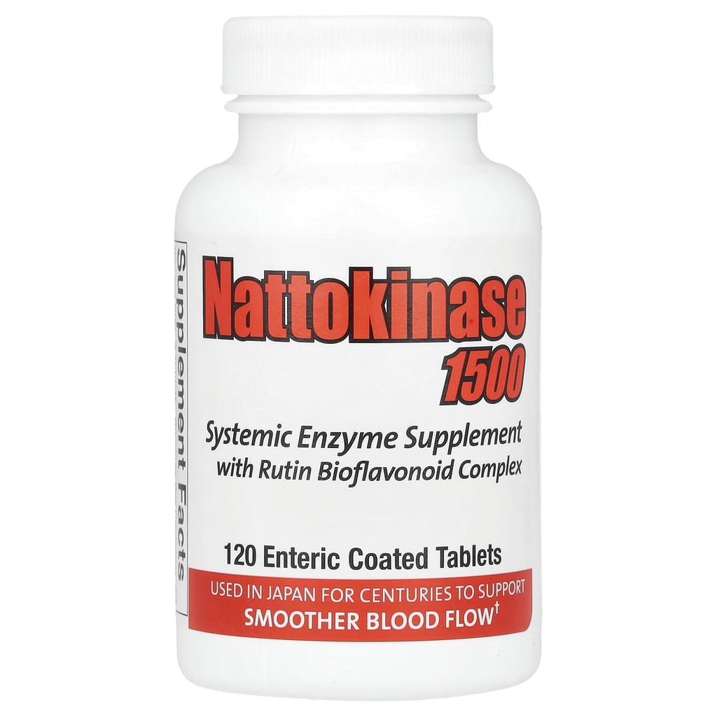 Natuurlijk vitamines - Nattokinase - 120 tabs