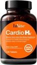 InVite Health Cardio Hx® - Soutien à la santé circulatoire, cardiaque et cardiovasculaire - Contient Magnésium, Taurine, Berry Hawthorn - 120 comprimés