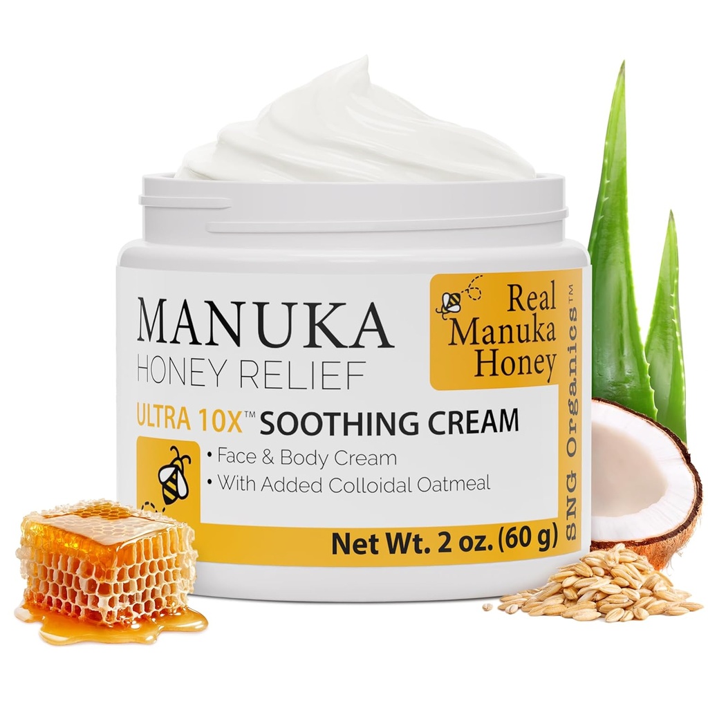 Super Natural Goods Manuka Honey Cream (2oz) 