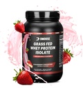 DMoose Grass Fed Whey Proteine Powder - voor spiergroei en herstel, natuurlijk zoet en smaakvol, rijk aan aminozuren, snelle absorptie prestatieformule (2 Lbs, aardbei)