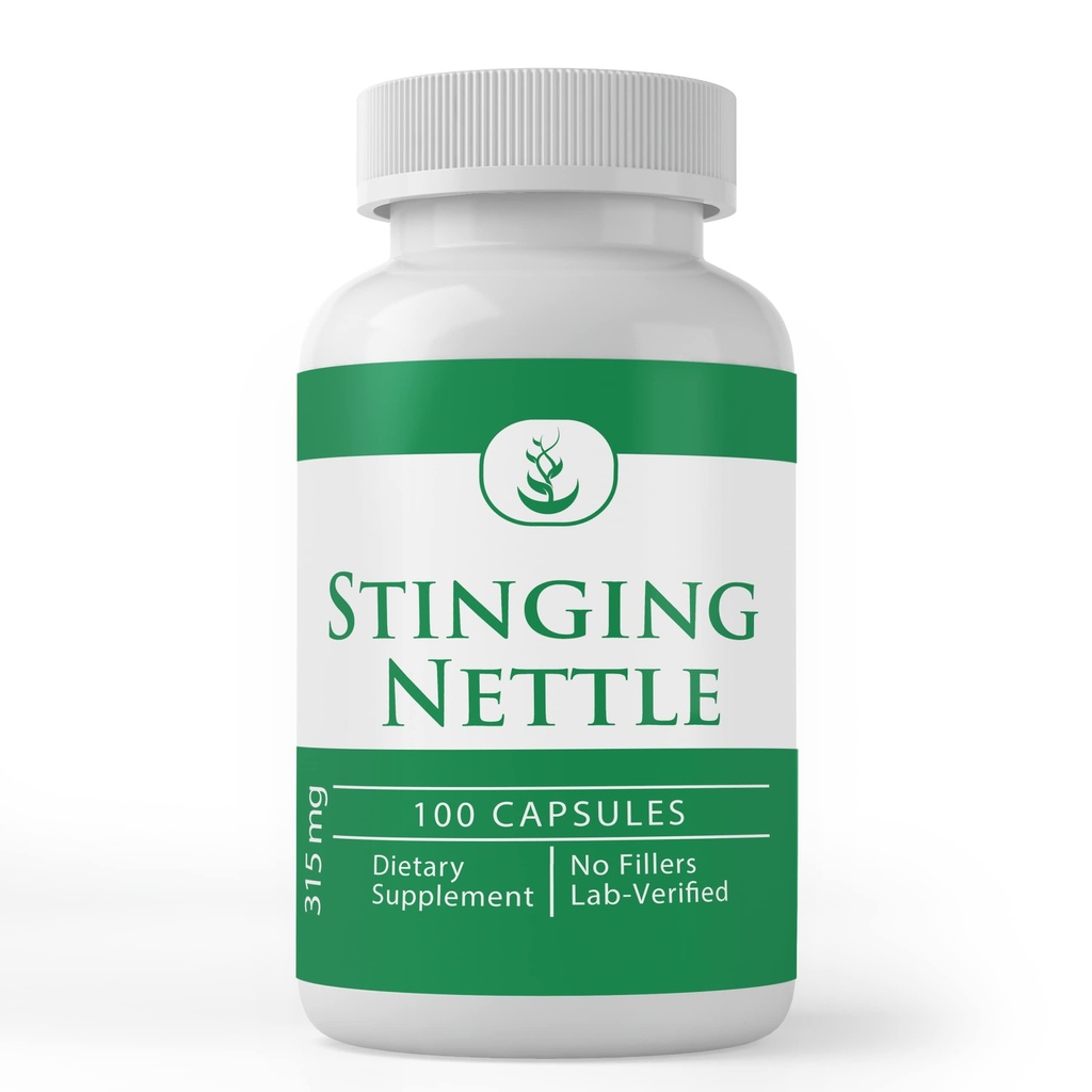 PURE ORIGINAL INGREDIENTS Stinging Nettle (100 Capsules) Leaf Always Pure, No Additives Or Fillers, Lab Verified