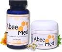 AbeeMed Natural Supplement 60 Capsules + Cream 2 oz Value Pack - Bijen Venom Apitoxine - Pijn Ondersteuning - Mobiliteit