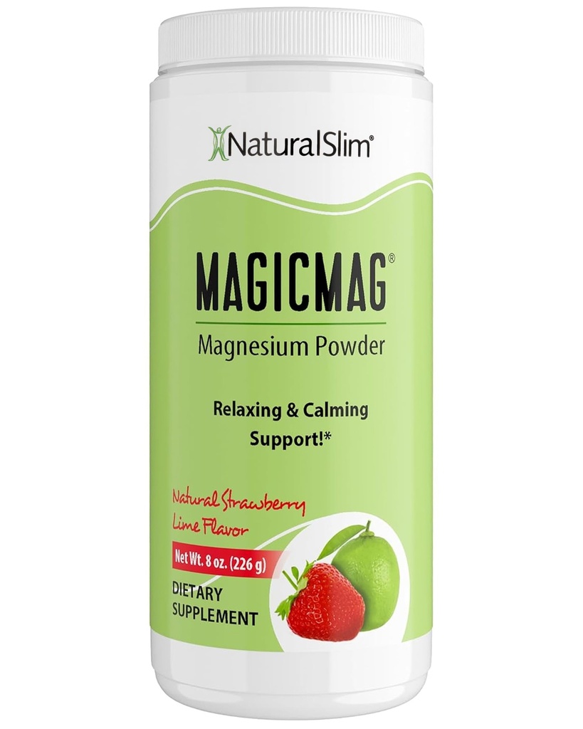 NaturalSlim Magicmag Pure Magnesium Citrate Powder 