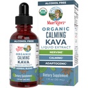MaryRuth Organics, Herbal Supplement Drop, Calmness & Relaxation, Pack of 1, USDA Kava Root, Sugar/Gluten Free, Support Sleep, Calm & Stress Relief, Vegan, Non-GMO, 30 Servers