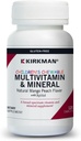 Kirkman - Multivitamines et minéraux à croquer pour les enfants - 120 comprimés - Potent Broad-Spectrum Vitamine / Mineral Supplement - avec Xylitol - Mango Peach Flavor naturel