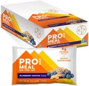 PROBAR - MEAL Bar, Blueberry Muffin, Non-GMO, Glutenvrije, gezonde, plantaardige basis, Whole-food Ingredients, Natural Energy (12 Tel.)