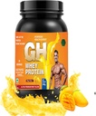 GH WHEY Proteïne, Ultra Premium Sneller Herstel, Absorptie & Lean Spiergroei (1.1lbs, Mango smaak)