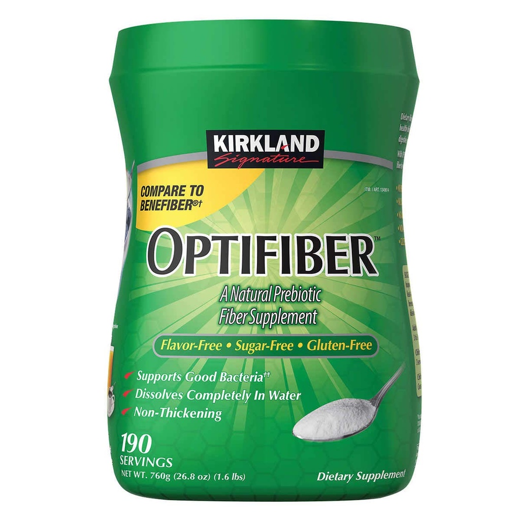 Kirkland Signature OPTIFIBER, 25.6 Ounces 190 portions (2 paquets)