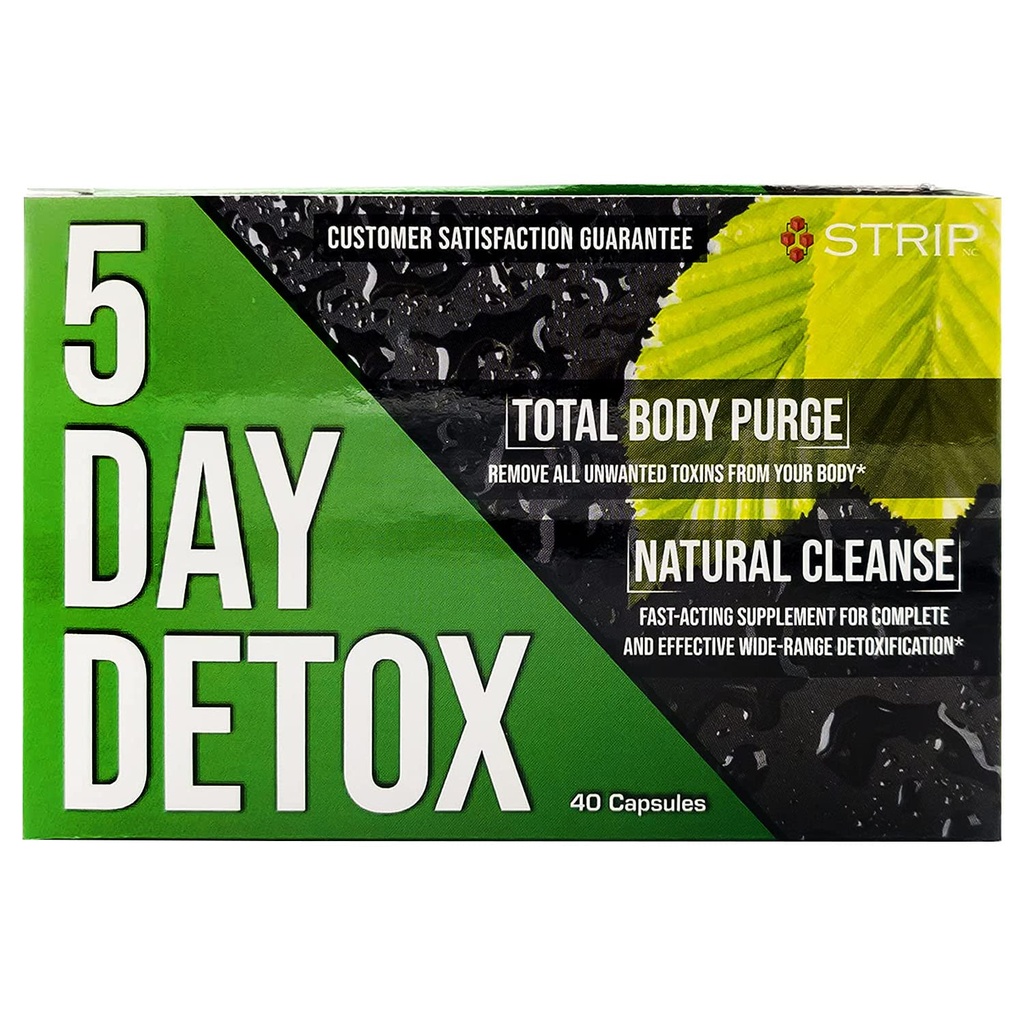 Strip 5 dagen Detox Reiniging - Complete body reiniging 