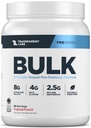 Transparante Labs Bulk Pre Workout Powder - natuurlijk verzoet geavanceerde pre-workout formule voor spieropbouw en kracht - 30 porties, tropische punch