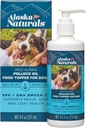 Duurzame Wild Alaska visolie voor honden huid en jas  Pomp