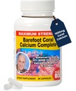 1500mg, 90 Capsules- Coral Calcium Supplement Ontwikkeld door Bob Barefoot- Ondersteunt algemene gezondheid & PH niveaus- Bevat calcium, Magnesium & vitamine D3