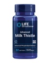 Life Extension Advanced Milk Thistle, silymarin, silybin, fosfolipiden, bevordert gezonde leverfunctie, Glutenvrije, Non-GMO, 60 softgels