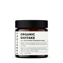 Erbologie Poudre de champignons chiitake biologique 50 portions - 11% Beta-glucanes - Immunité et énergie - Édodes de Lentinula - Petit lot - Croissance durable en Europe - Vegan - Non-OGM - Pas de remplissage ajouté