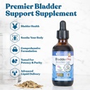 Rejuvica Health BladderPro voor mannen en vrouwen - Bladder Ondersteuning Supplement - vloeibare levering voor betere absorptie - Pompoenzaad, Uva Ursi, Goldenrod en meer