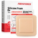 FRESINIDDER Siliconen Foam Dressing met de handige Border 