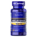 Puritan's Pride Premium Super Strength Melatonine 10mg Slaaphulp, Dieetsupplement voor geluid, rustgevende en langere slaapondersteuning, 4 maanden Supply, 120 Rapid Release Capsules (Verpakking mei Vary)