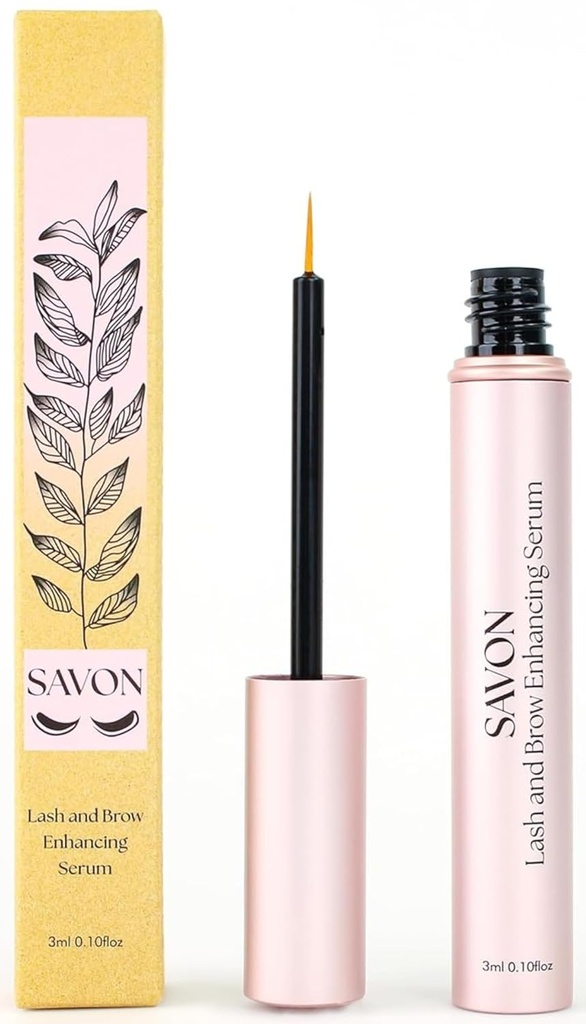 Biologische Lash Growth Serum voor dikkere, langere wimpers en wenkbrauwen - met Biotine, Peptiden en Panthenol - Natural and Cruelty Free - USA - Lash and Brow Boost Serum - Eyelash Conditioner