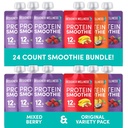 Designer Wellness Protein Smoothies Variety Pack en gemengde Berry Bundle