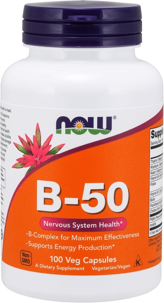 Vitamine B-50 mg 100 capsules