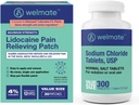 WELMATE Recovery Bundle: Natriumchloride tabletten, 300ct + 4% Lidocaïne Numbing Patch 30 st.