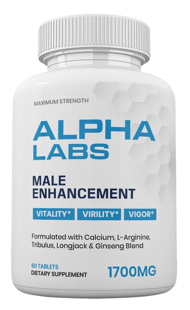 Zonata Official Alpha Labs Dieetsupplement voor mannelijke, Natuurlijke Formule voor Sustain Energy & Performance Levels, Alphalabs Beste beoordelingen (60 tabletten)