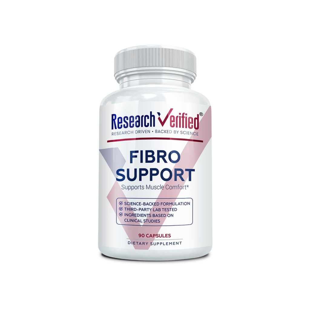 Onderzoek Geverifieerde Fibro Ondersteuning - 90 capsules - MSM, Magnesium, Vitamine D3, BioPerine - 1 maand levering - Vegan