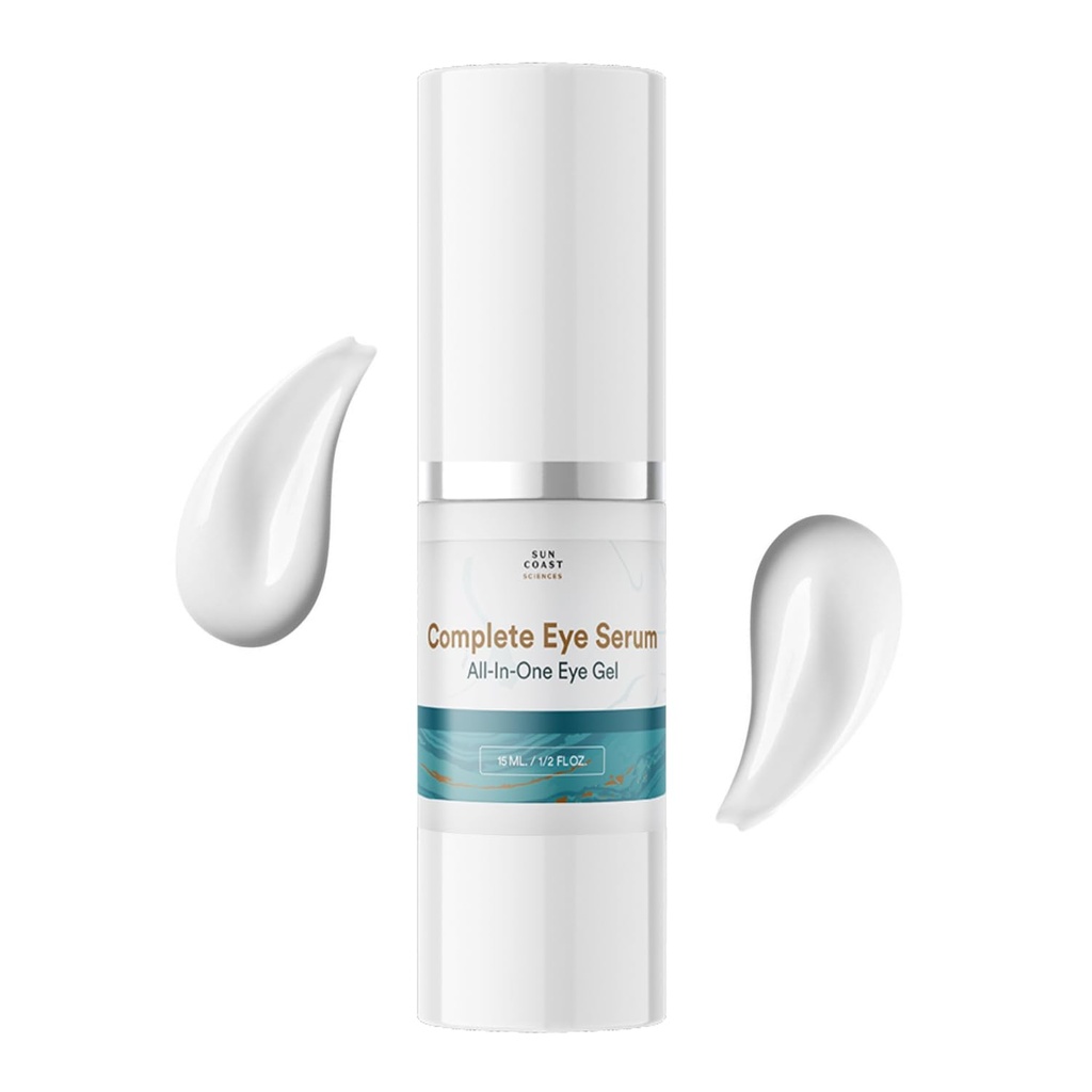 Sun Coast Sciences - Complete Eye Serum van Dr. Mark Rosenberg voor rimpelreductie, Age Spots Fading, en Under-Eye Bags Treatment (verpakking van 4)