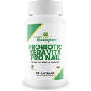 Probiotic Keravita Pro Nail - Probiotic Immune Ondersteuning om het lichaam te helpen om natuurlijk te verdedigen tegen schimmel - bevorderen van duidelijke nagels - ondersteuning gezonde Gut Microbiome om Immune Response te helpen