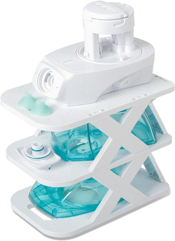 Countertop Caddy Compatibel met Nasal Nasal Irrigation System,Nose Pilows Cleaning Drogen Caddy Kit Nasal Care System countertop Caddy, NOMAL, Wit