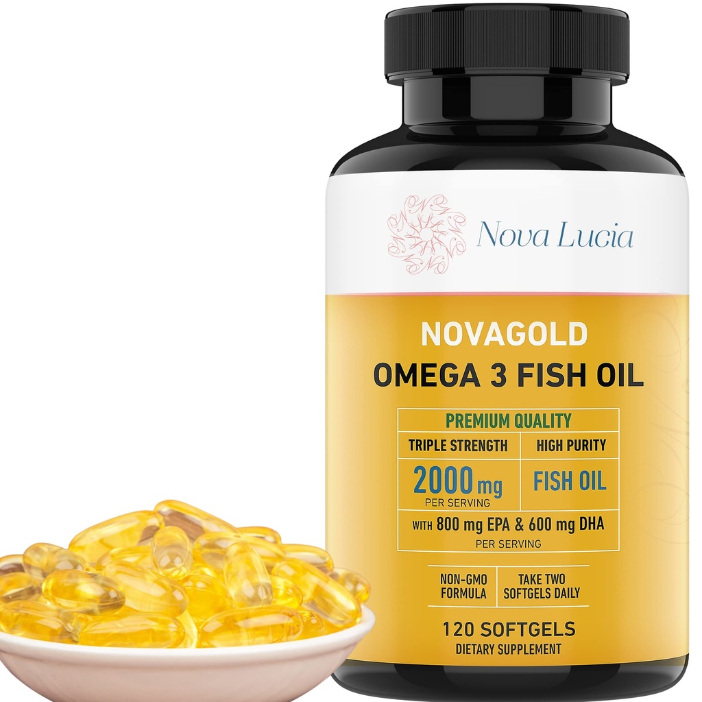 NovaGold Omega 3 Fish Oil 