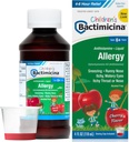 Bactimicina kinderen vloeibare - Kinderen Geneeskunde - Leeftijd 6 en ouder - Zoete kersen smaak - 4 Fl OZ