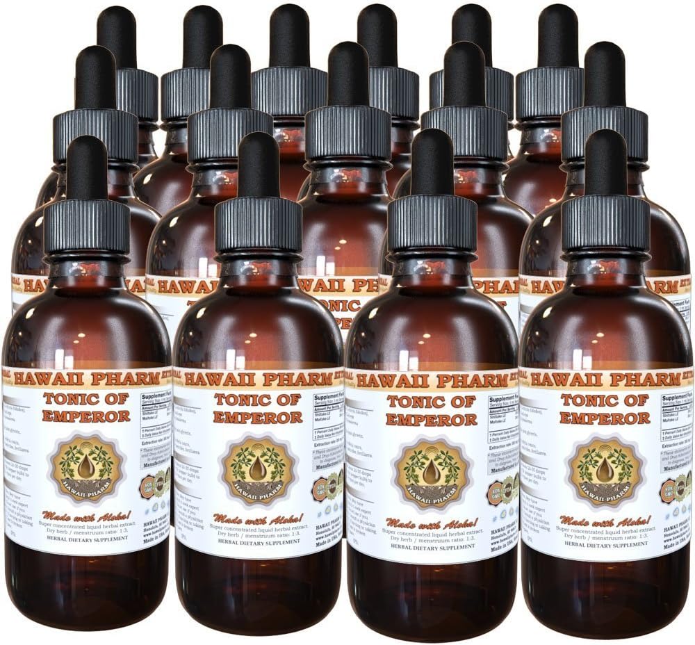 Shiitake, Maitake, Cordiceps, Reishi Extrait liquide, Shiitake séché biologique, Maitake, Cordiceps, Teinture Reishi, Supplément à base de plantes, Hawaii Pharm, Fabriqué aux États-Unis, 15x4 fl.oz