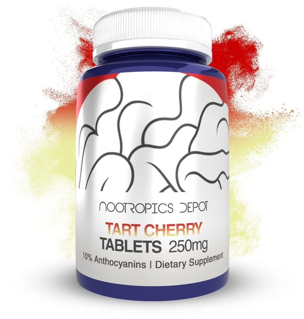 Nootropics Depot Tart Cherry Extract tabletten 250mg 