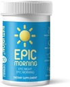 Epic Morning - Leverontgifting & Reparatie Supplement met DHM, melkdistel, vitamine C, B1, B2 & Granaatappel - Natuurlijke Granaatappel & Peach Flavor - 20 Kauwtabletten voor leverondersteuning en ochtendherstel